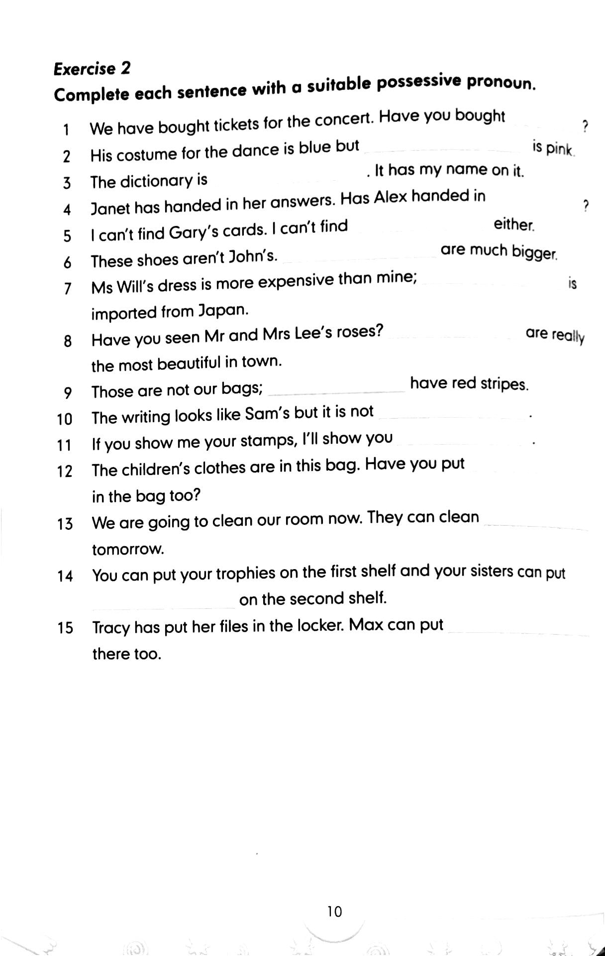 bộ graded grammar exercises 6 - Ảnh 8