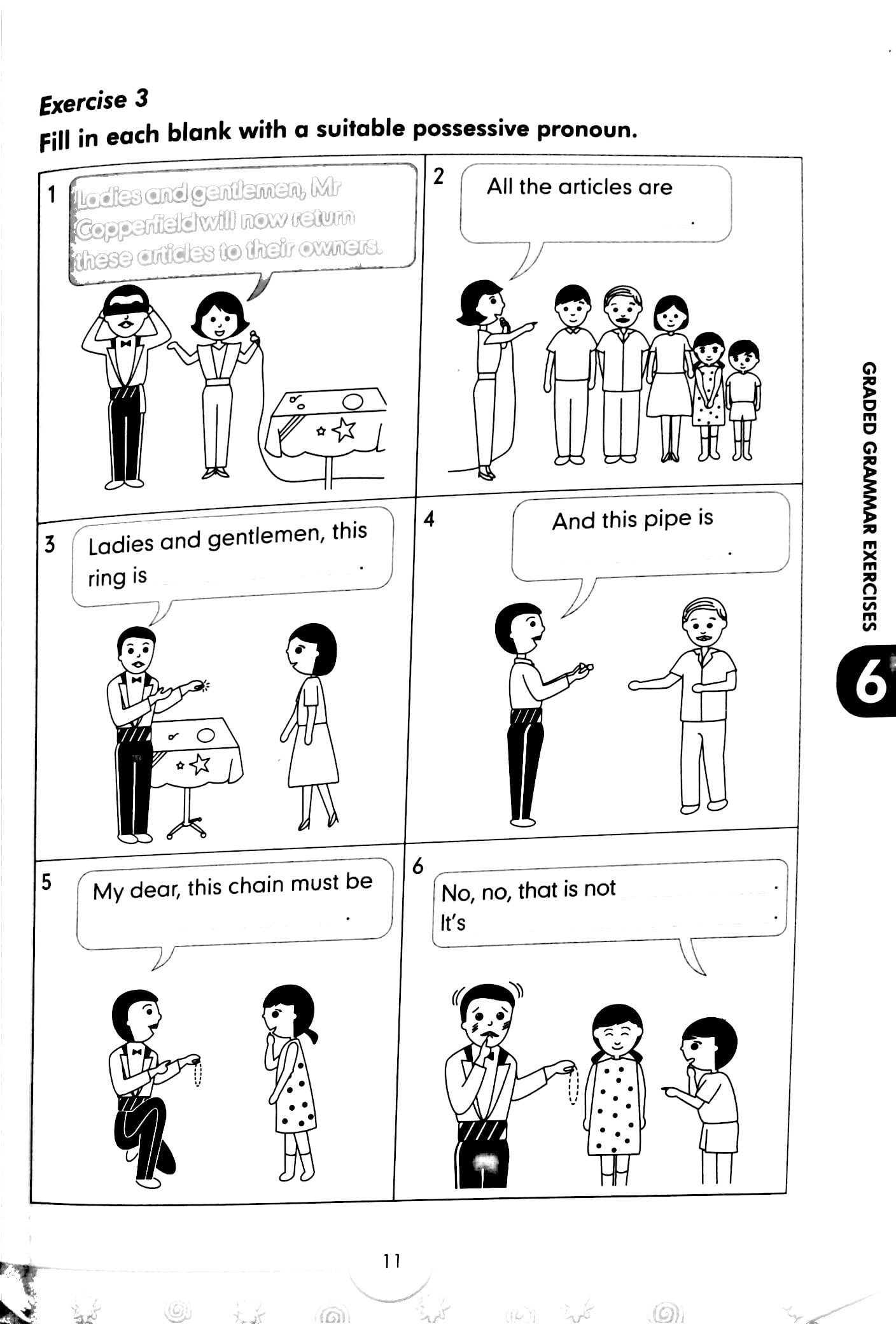 bộ graded grammar exercises 6 - Ảnh 9