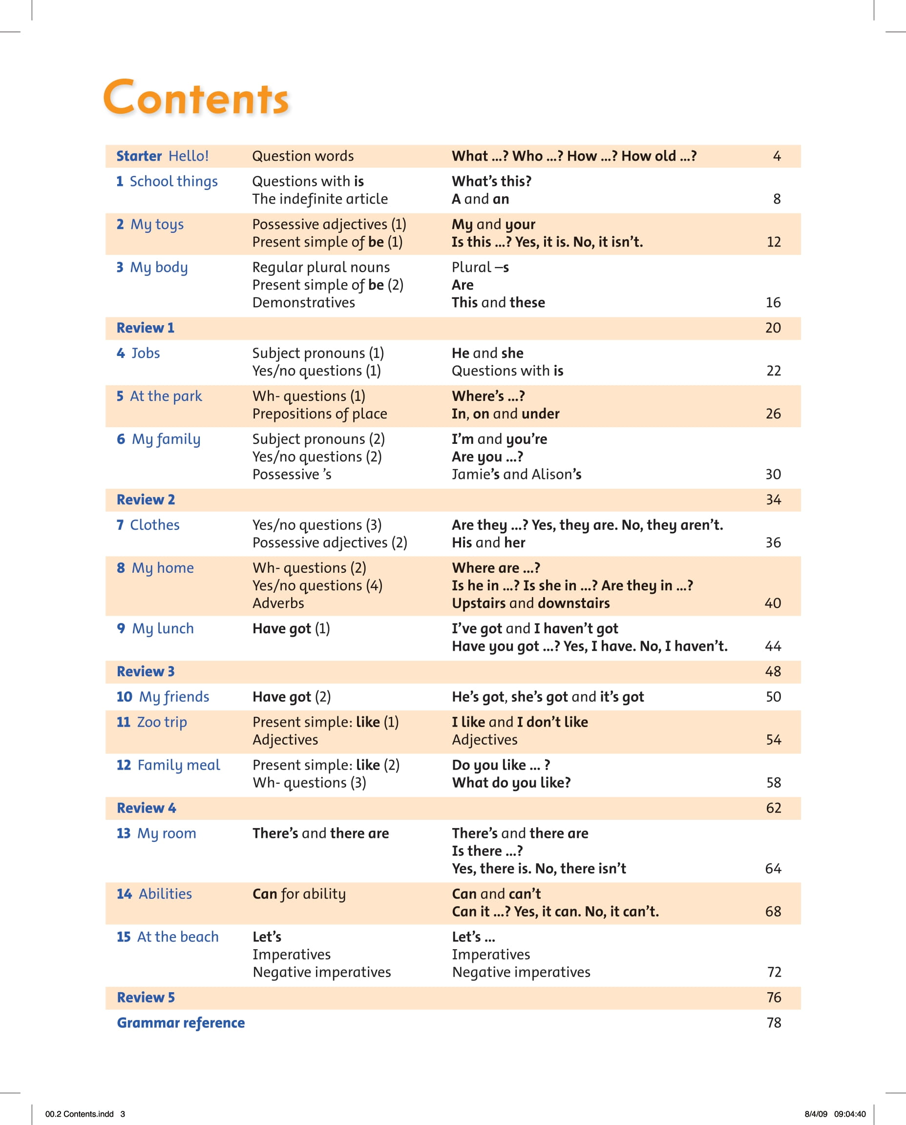 Bộ Grammar Friends 1 - Ảnh 4