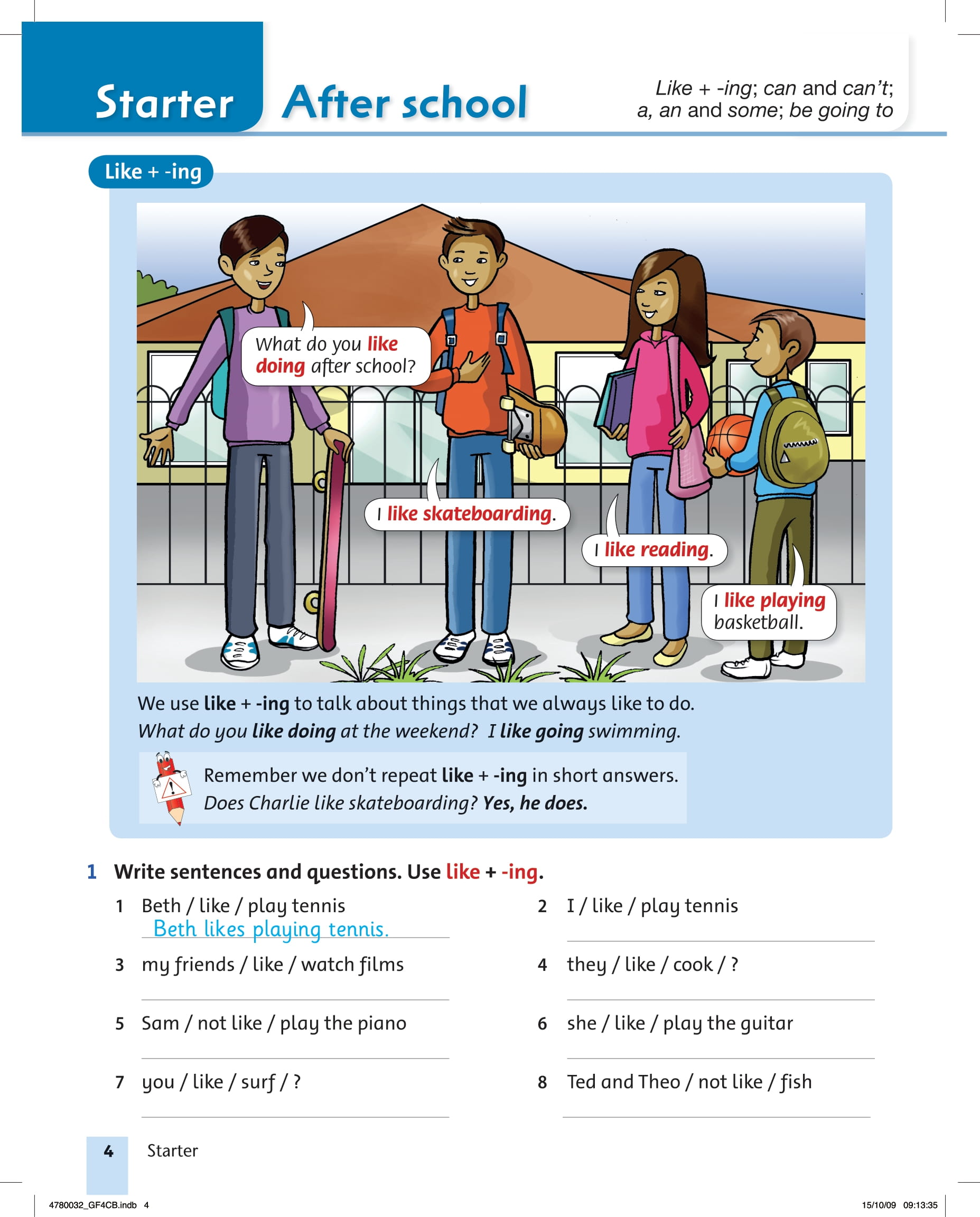 Bộ Grammar Friends 4 - Ảnh 7