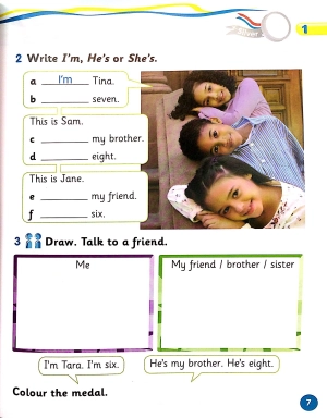 bộ grammar goals: pupil's book pack level 1 - Ảnh 8