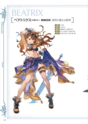bộ granblue fantasy グランブルーファンタジー graphic archive iv - Ảnh 16