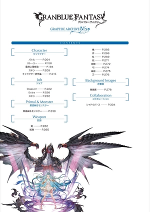 bộ granblue fantasy グランブルーファンタジー graphic archive iv - Ảnh 4