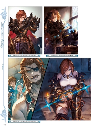 bộ granblue fantasy グランブルーファンタジー graphic archive iv extra works - Ảnh 14