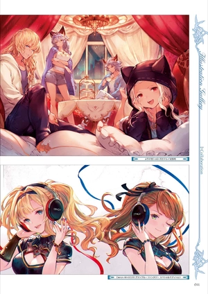 bộ granblue fantasy グランブルーファンタジー graphic archive iv extra works - Ảnh 8