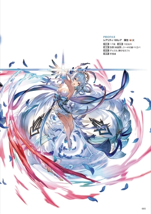 bộ granblue fantasy グランブルーファンタジー graphic archive v - Ảnh 7