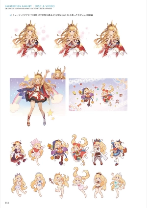 bộ granblue fantasy グランブルーファンタジー graphic archive v extra works - Ảnh 17