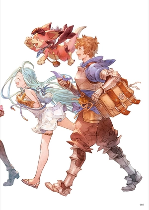 bộ granblue fantasy グランブルーファンタジー graphic archive v extra works - Ảnh 8