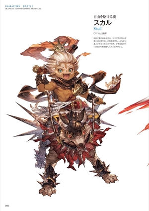 bộ granblue fantasy グランブルーファンタジー graphic archive vi - Ảnh 13