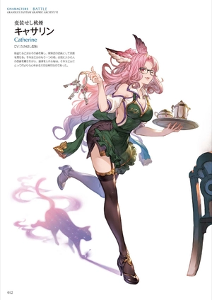 bộ granblue fantasy グランブルーファンタジー graphic archive vi - Ảnh 7