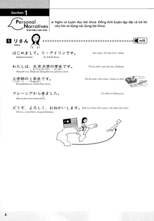 bộ gt tiếng nhật căn bản theo chủ đề vol.1 (cd book) - Ảnh 6