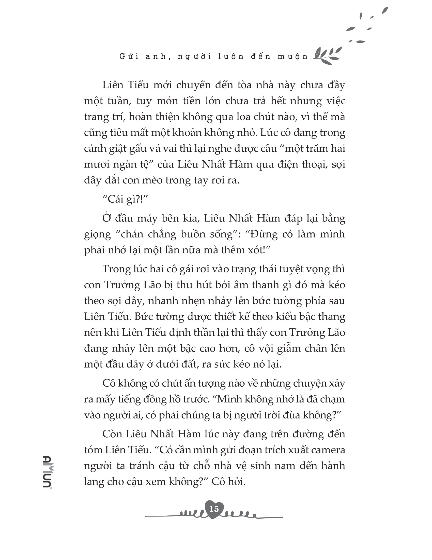 bộ gửi anh, người luôn đến muộn - tập 1 - Ảnh 12