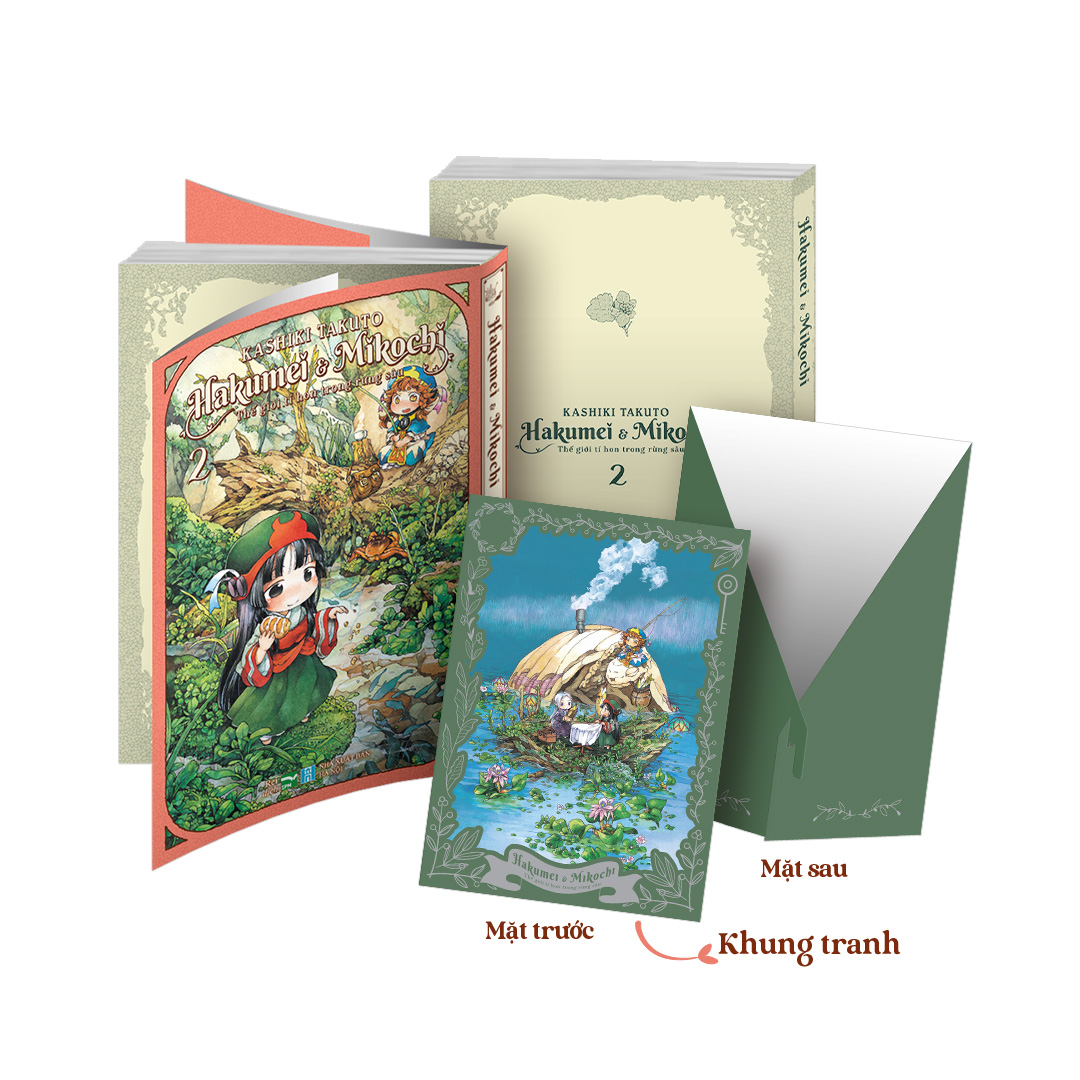 Bộ Hakumei Và Mikochi - Thế Giới Tí Hon Trong Rừng Sâu - Tập 2 - Bản Đặc Biệt - Tặng Kèm Frame Card - Ảnh 2