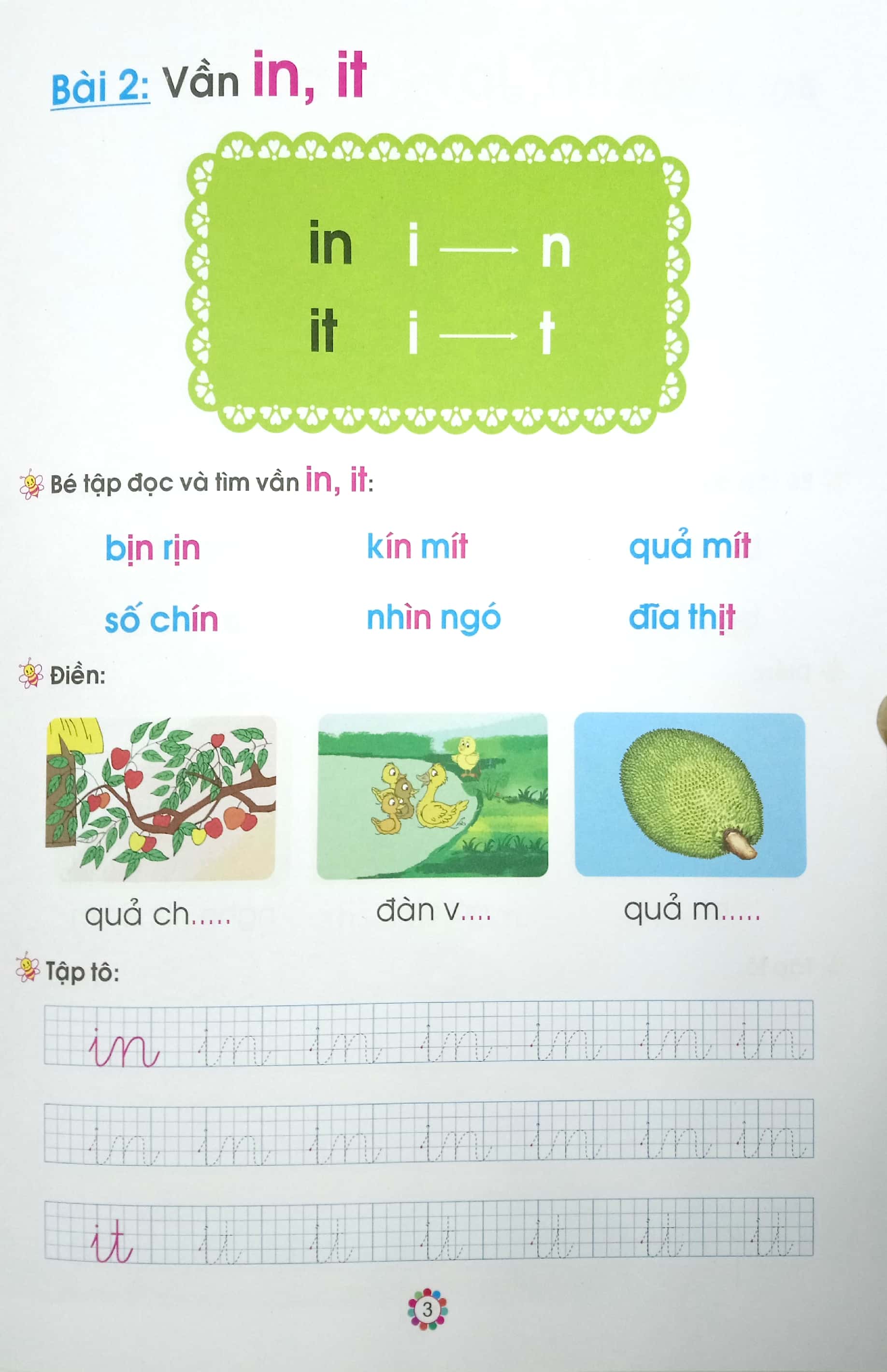 bộ hành trang bé vào lớp 1 - vở bé học tiếng việt (quyển 2) - Ảnh 3
