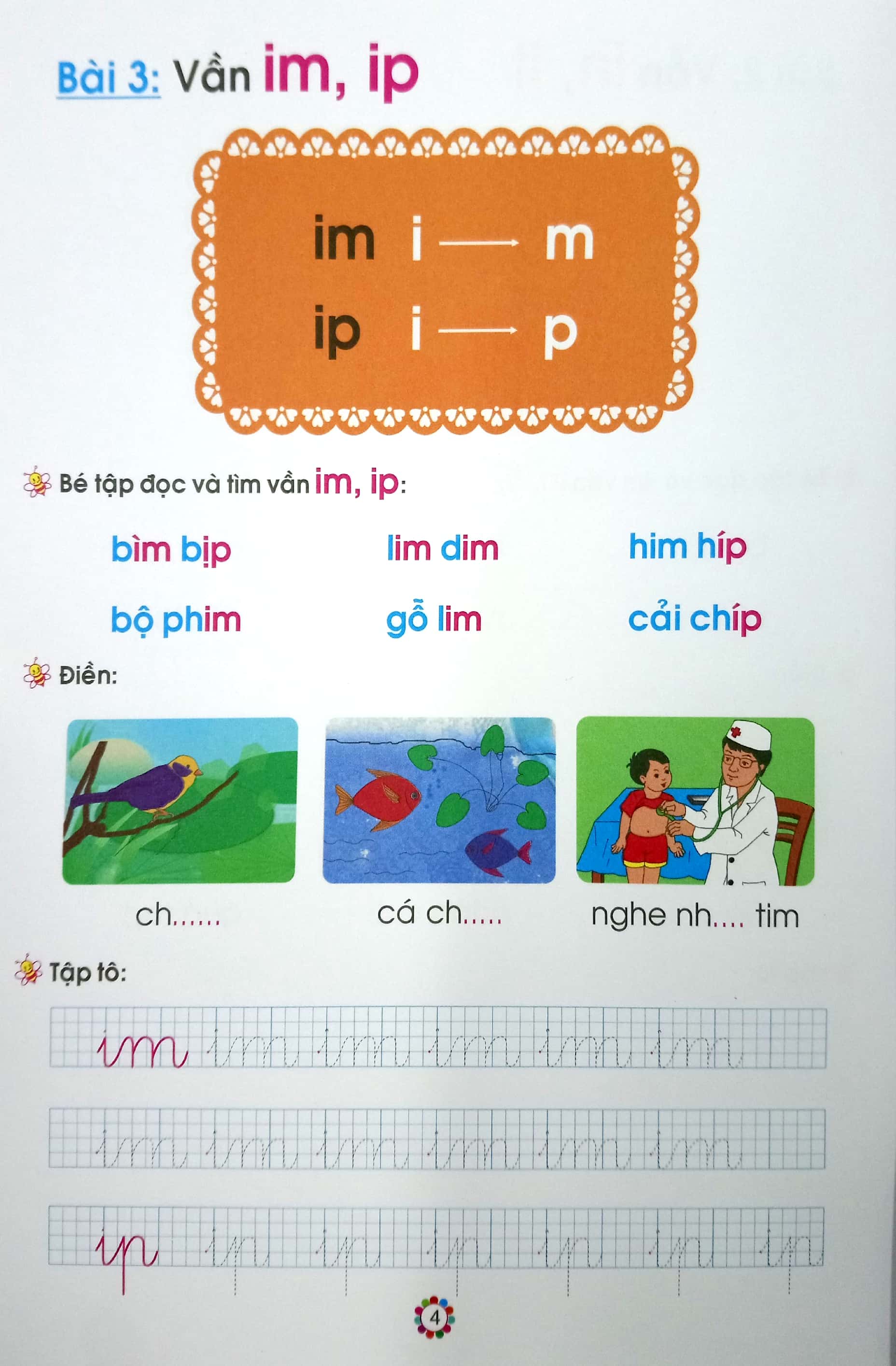bộ hành trang bé vào lớp 1 - vở bé học tiếng việt (quyển 2) - Ảnh 4