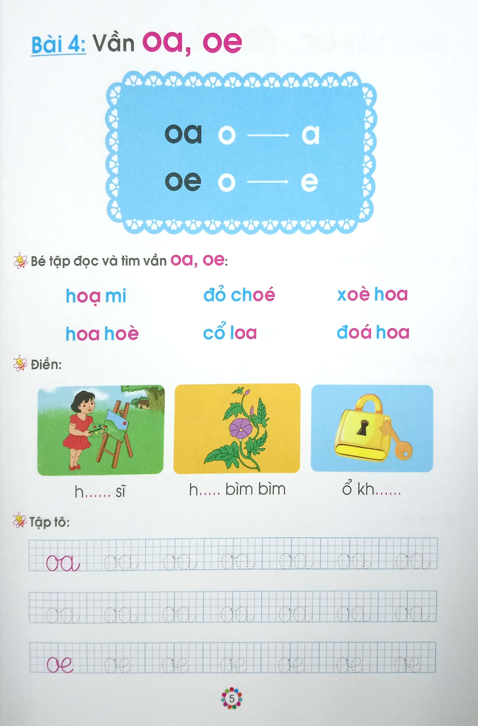 bộ hành trang bé vào lớp 1 - vở bé học tiếng việt (quyển 2) - Ảnh 5