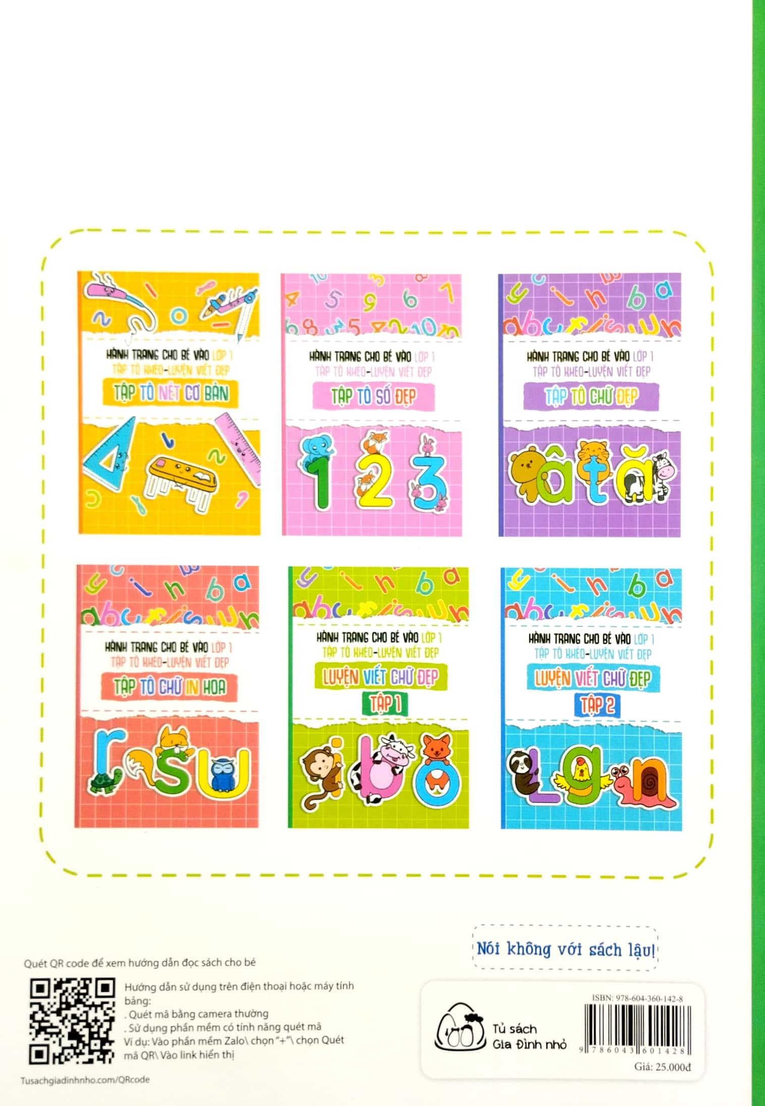 bộ hành trang cho bé vào lớp 1 - tập tô khéo - luyện viết đẹp: luyện viết chứ đẹp - tập 1 - Ảnh 6
