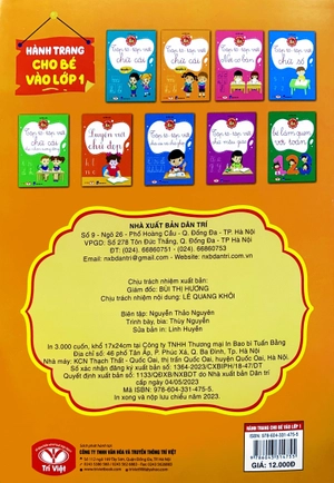 bộ hành trang cho bé vào lớp 1 - tập tô - tập viết chữ cái - quyển 2 (tái bản 2023) - Ảnh 6