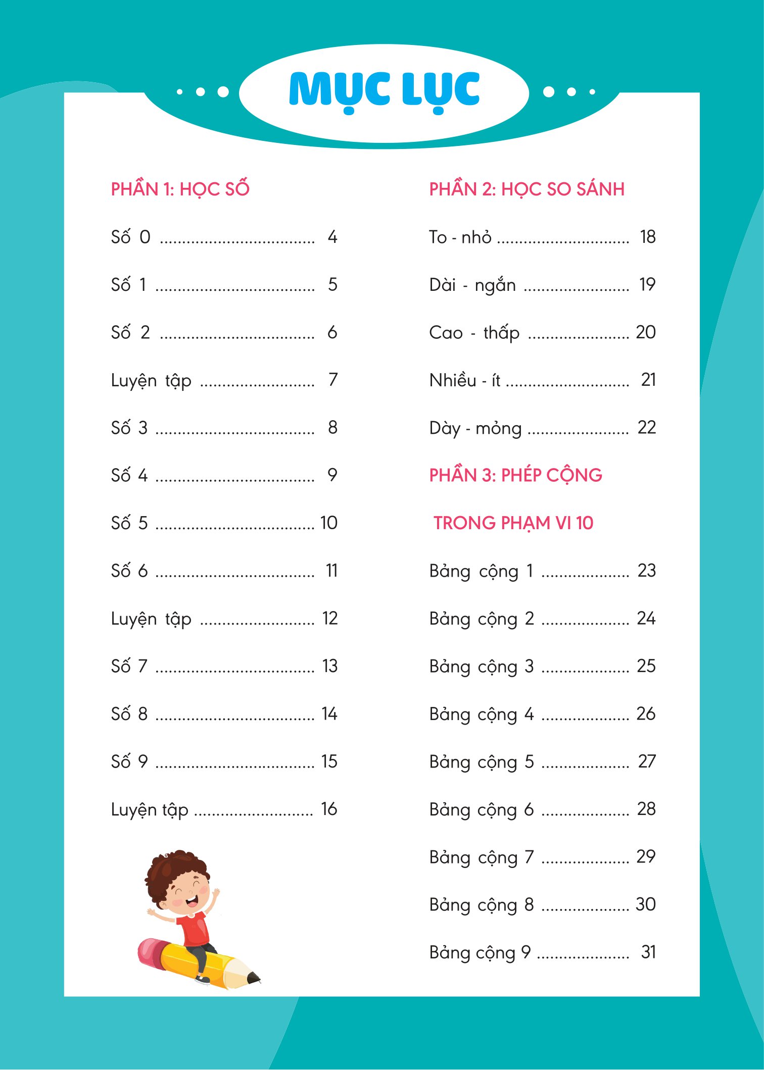 bộ hành trang giúp con tự tin vào lớp 1 - quyển 2: cùng con học toán - Ảnh 3
