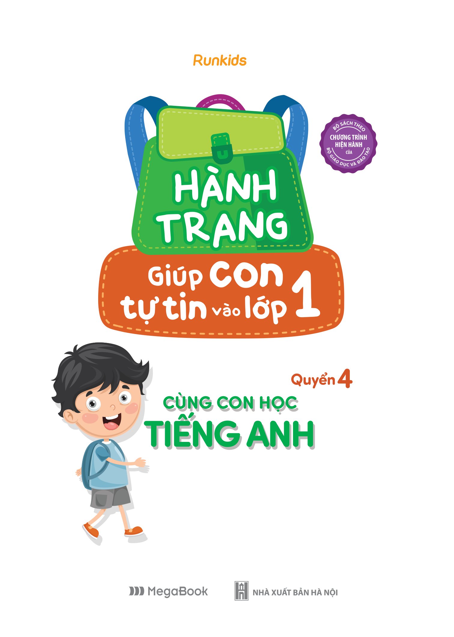 bộ hành trang giúp con tự tin vào lớp 1 - quyển 4: cùng con học tiếng anh - Ảnh 2