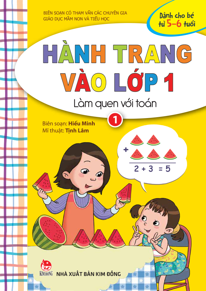 bộ hành trang vào lớp 1 - làm quen với toán - tập 1 (tái bản 2023) - Ảnh 2