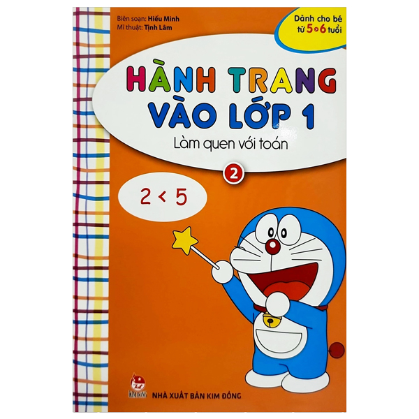 bộ hành trang vào lớp 1 - làm quen với toán - tập 2 (tái bản 2023)