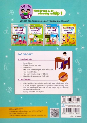 bộ hành trang vào lớp 1 - tập viết nét cơ bản, chữ cái, ghép vần - quyển 1 - Ảnh 6