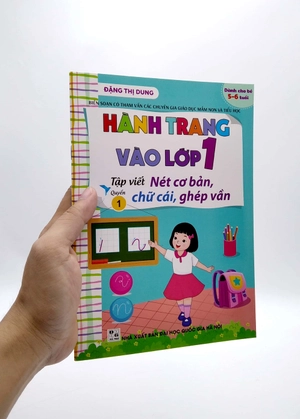 bộ hành trang vào lớp 1 - tập viết nét cơ bản, chữ cái, ghép vần - quyển 1 - Ảnh 7