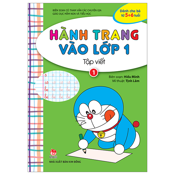 bộ hành trang vào lớp 1 - tập viết - tập 1 (tái bản 2023)