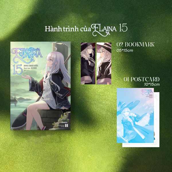 Bộ Hành Trình Của Elaina - Tập 15 - Tặng Kèm 1 Postcard + 2 Bookmark