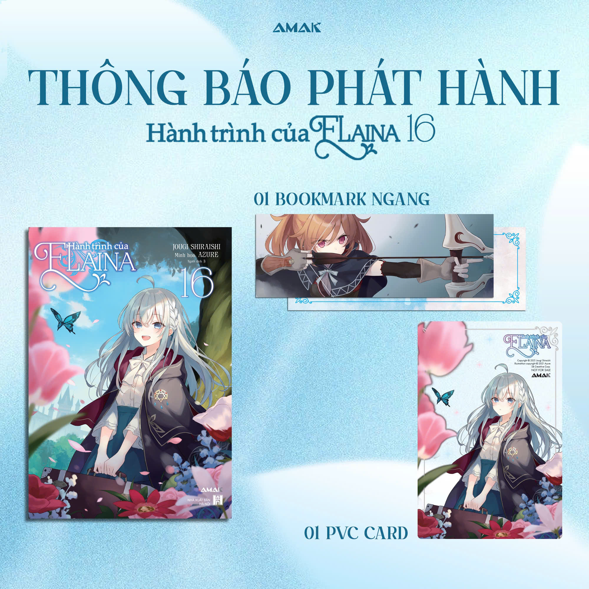 Bộ Hành Trình Của Elaina - Tập 16 - Tặng Kèm Bookmark Hai Mặt + Clearcard - Ảnh 2