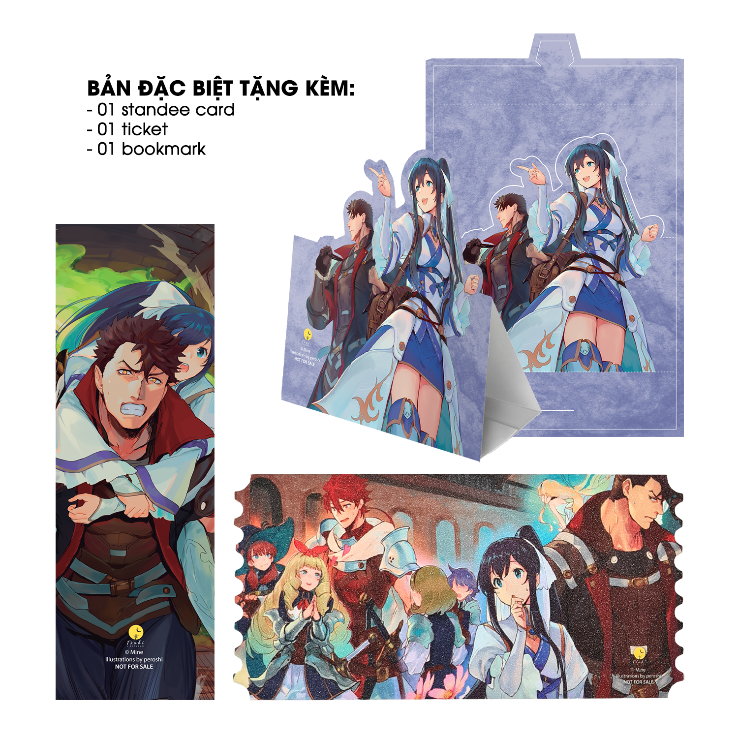 Bộ Hành Trình Trở Thành Nhà Thám Hiểm Của Chàng Lính Đánh Thuê Bần Hàn - Tập 3 - Bản Đặc Biệt - Tặng Kèm Bookmark + Standee Card + Ticket - Ảnh 7
