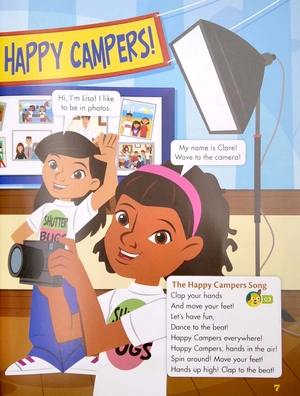 bộ happy campers level 3 student's book/language lodge - Ảnh 6