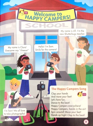 bộ happy campers level 4 student's book/language lodge - Ảnh 6