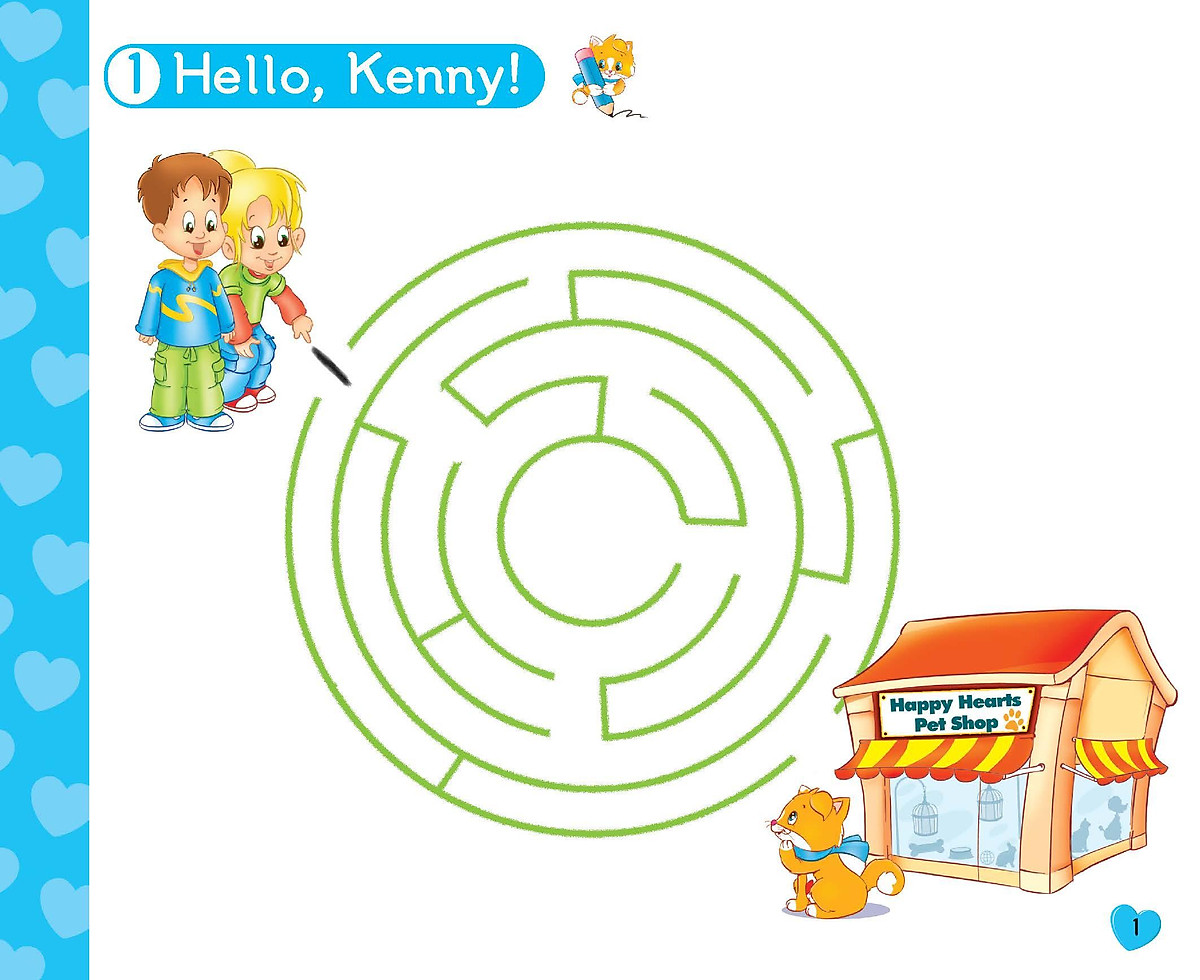 bộ happy heart us 1 activity book - Ảnh 3