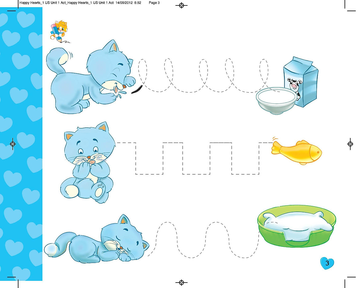 bộ happy heart us 1 activity book - Ảnh 5