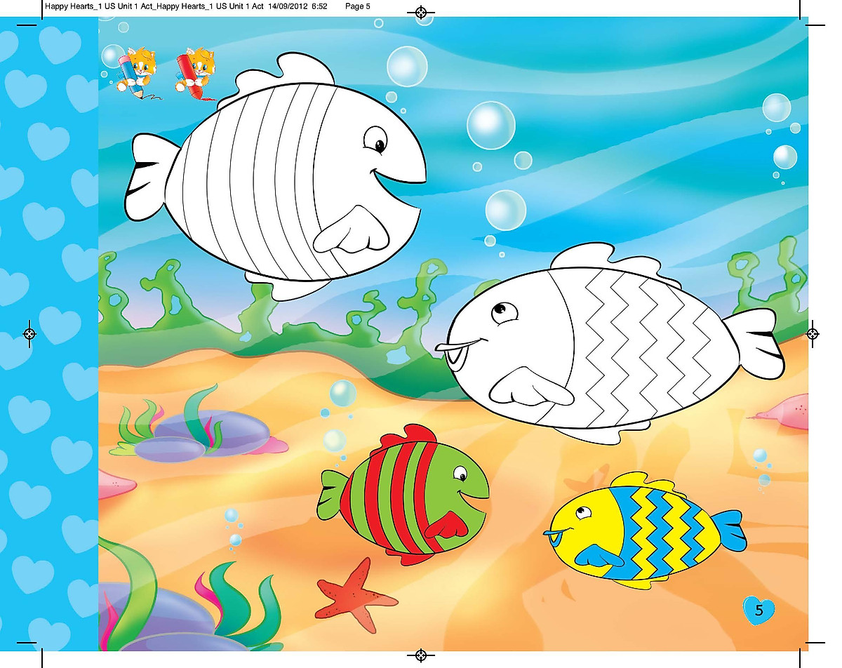 bộ happy heart us 1 activity book - Ảnh 7