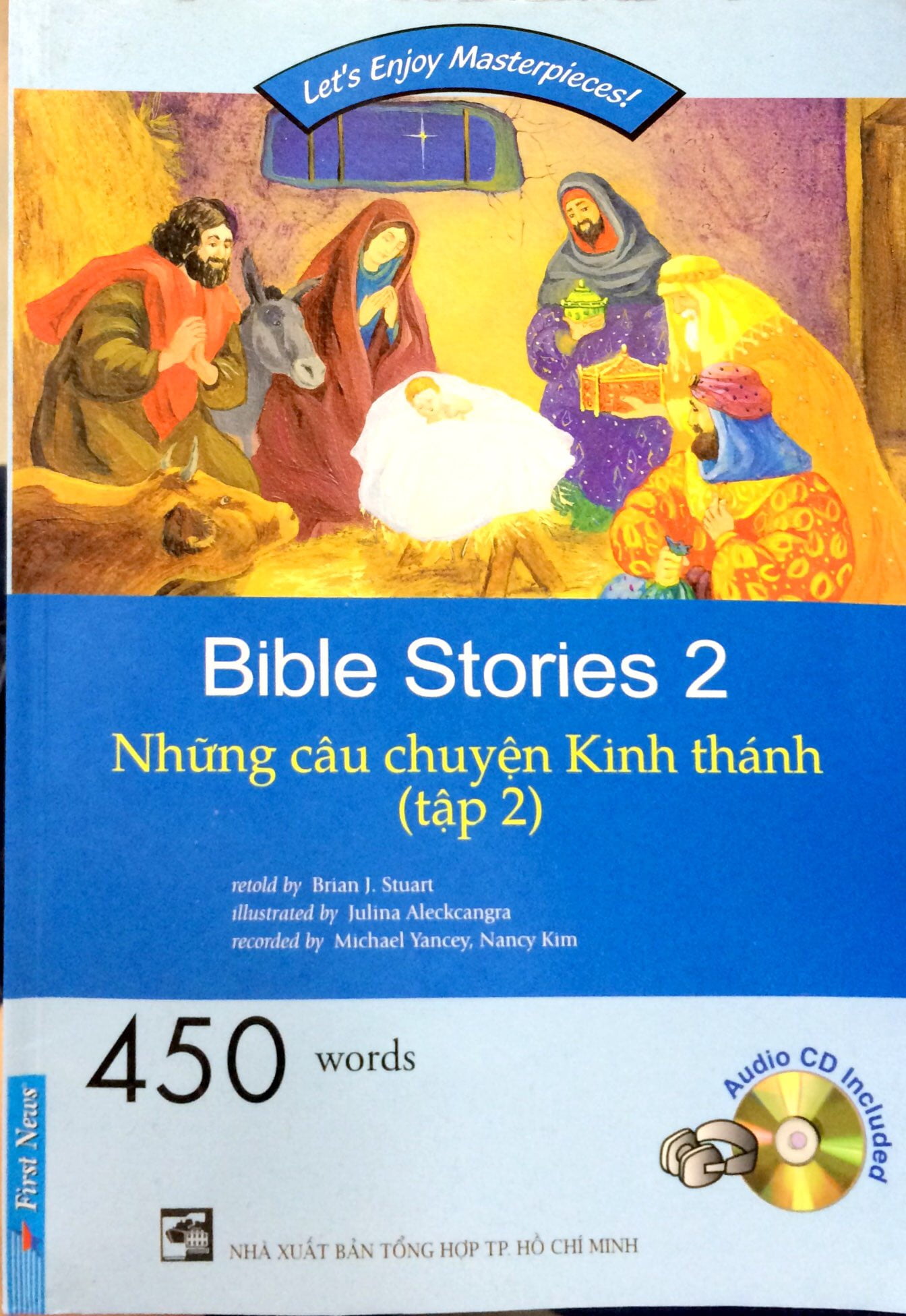 bộ happy reader - những câu chuyện kinh thánh - tập 2 (kèm 1 cd) - Ảnh 2