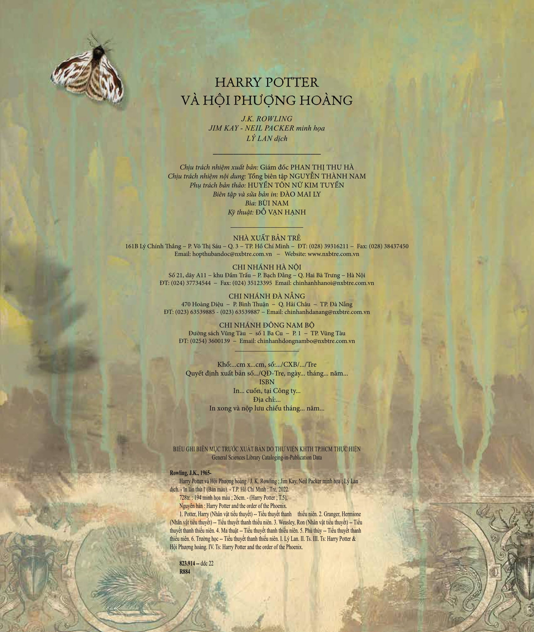 bộ harry potter và hội phượng hoàng - tập 05 - phiên bản màu - bìa cứng - Ảnh 10