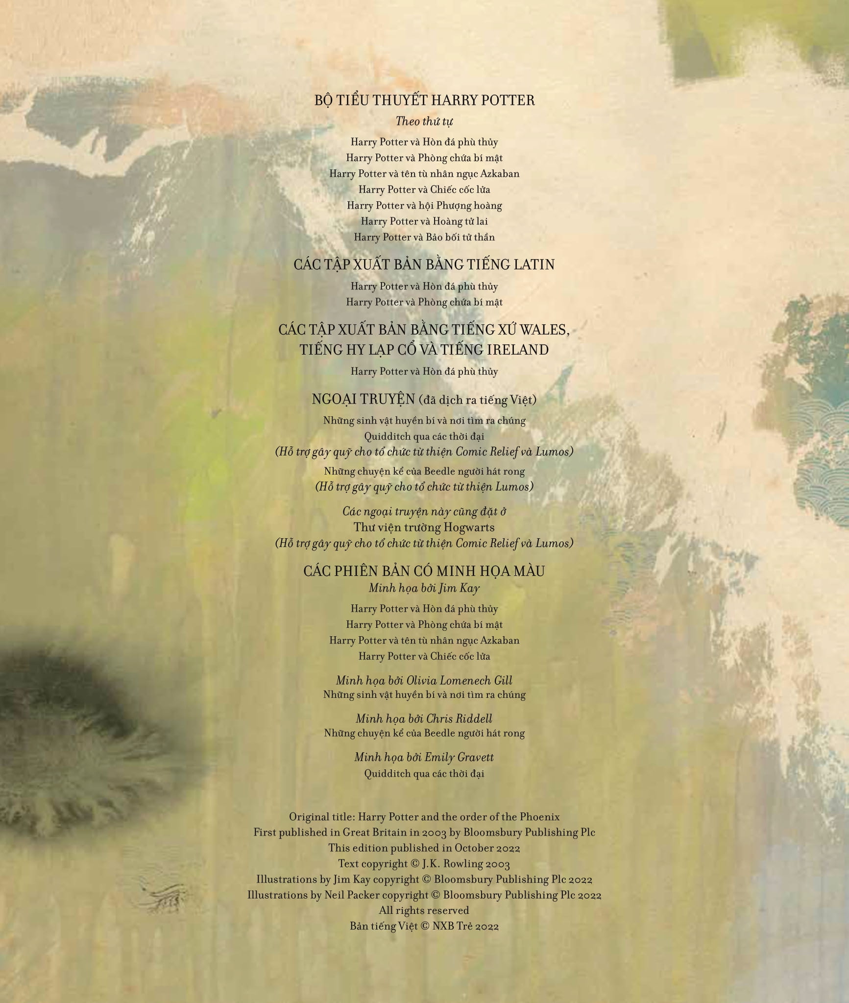 bộ harry potter và hội phượng hoàng - tập 05 - phiên bản màu - bìa cứng - Ảnh 8