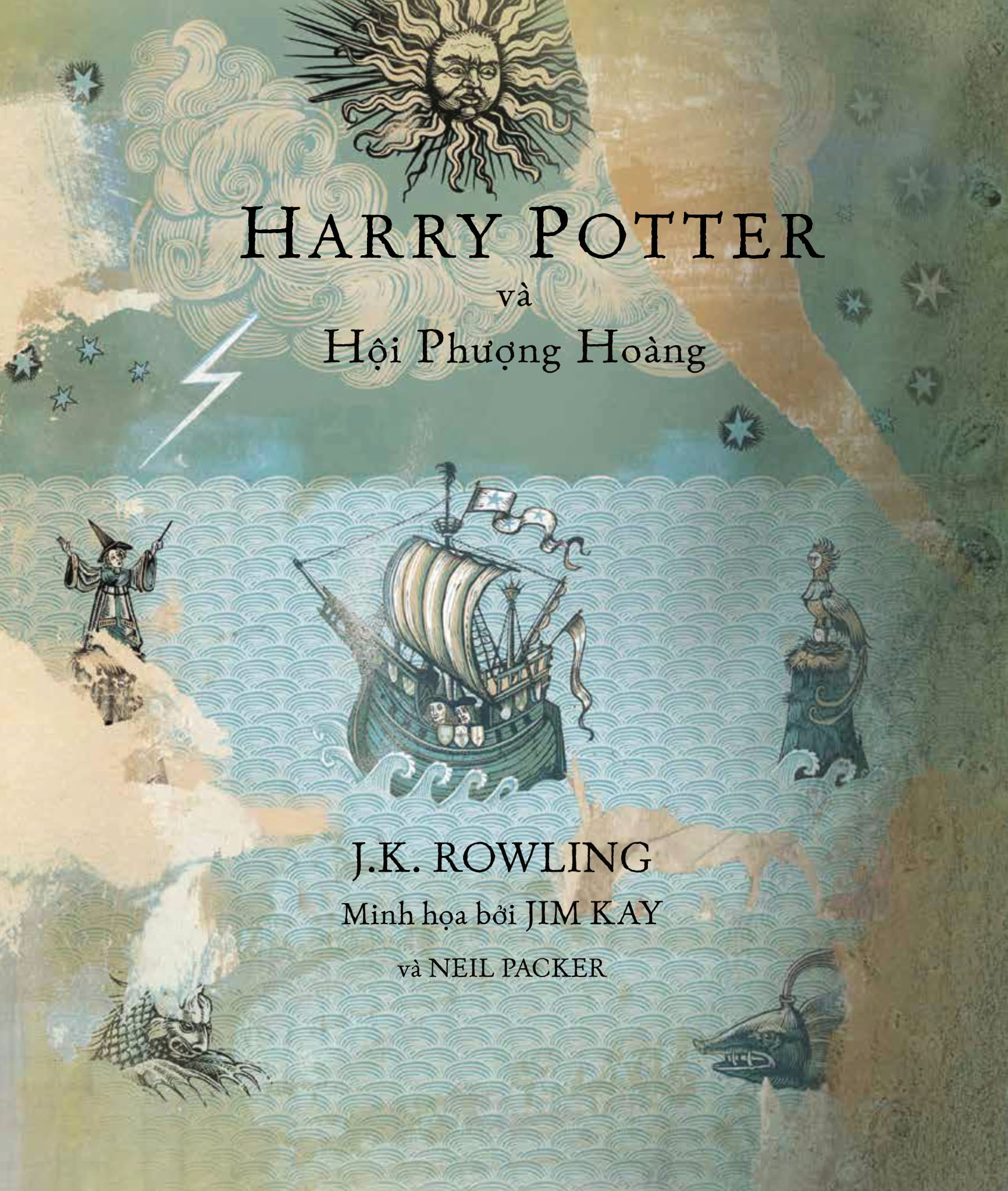 bộ harry potter và hội phượng hoàng - tập 05 - phiên bản màu - bìa cứng - Ảnh 9