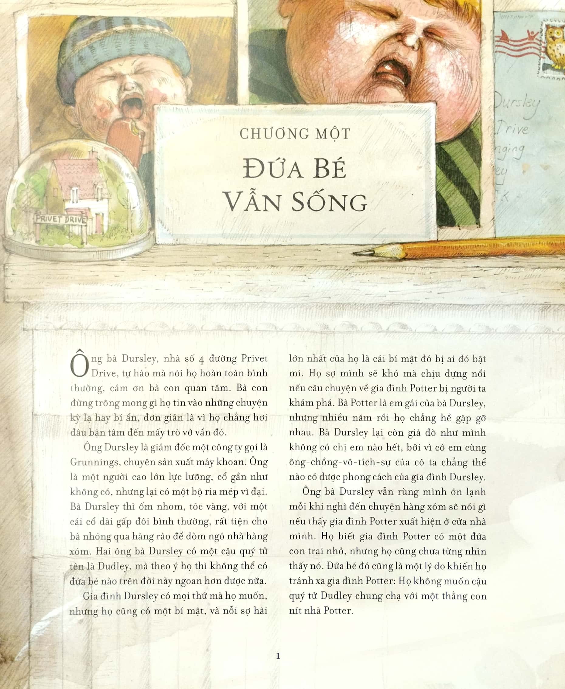 Bộ
Harry Potter Và Hòn Đá Phù Thủy - Bản Đặc Biệt - Bìa Cứng (Có Tranh Minh Họa Màu) (Tái Bản 2024) - Ảnh 4