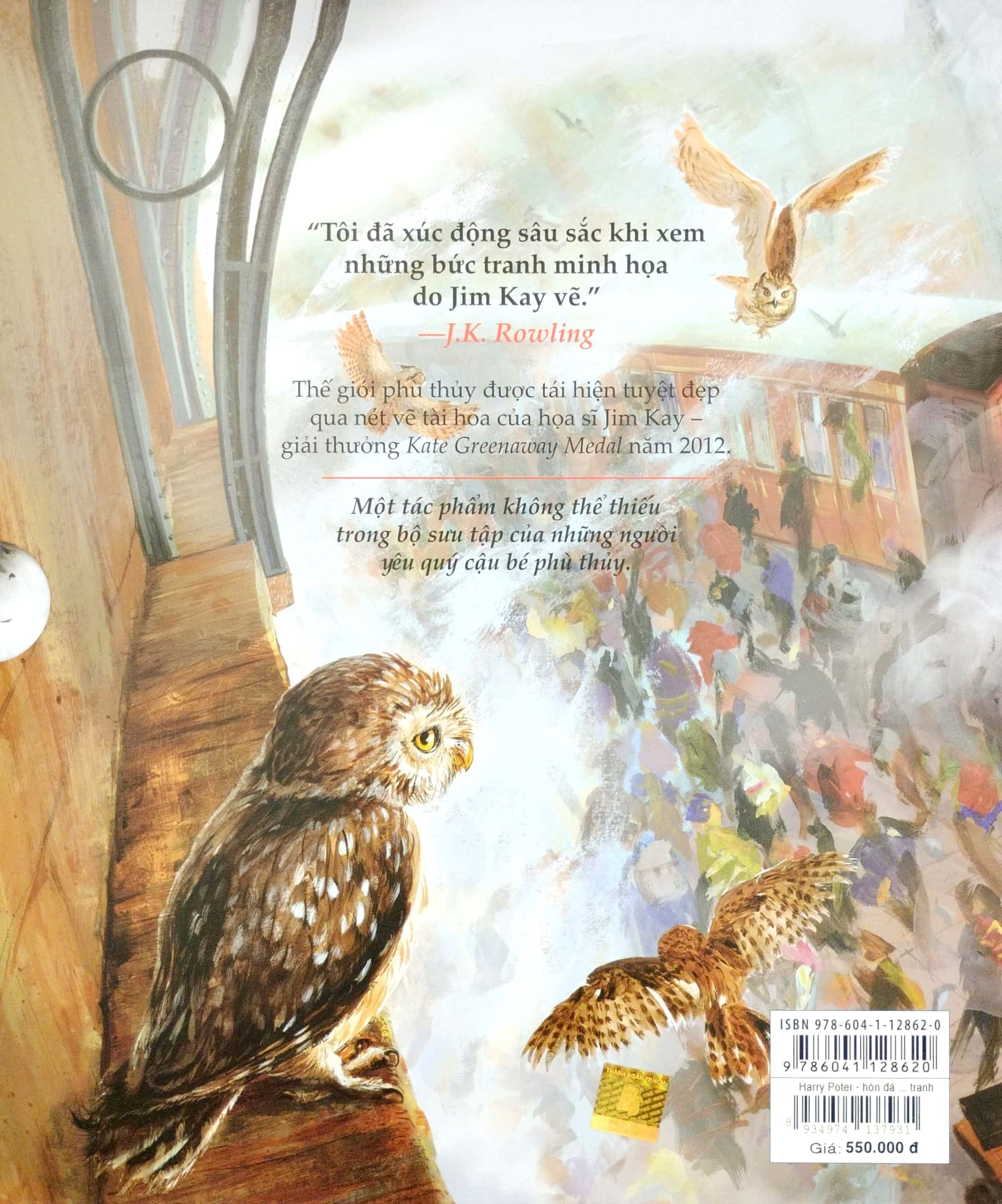 Bộ
Harry Potter Và Hòn Đá Phù Thủy - Bản Đặc Biệt - Bìa Cứng (Có Tranh Minh Họa Màu) (Tái Bản 2024) - Ảnh 5