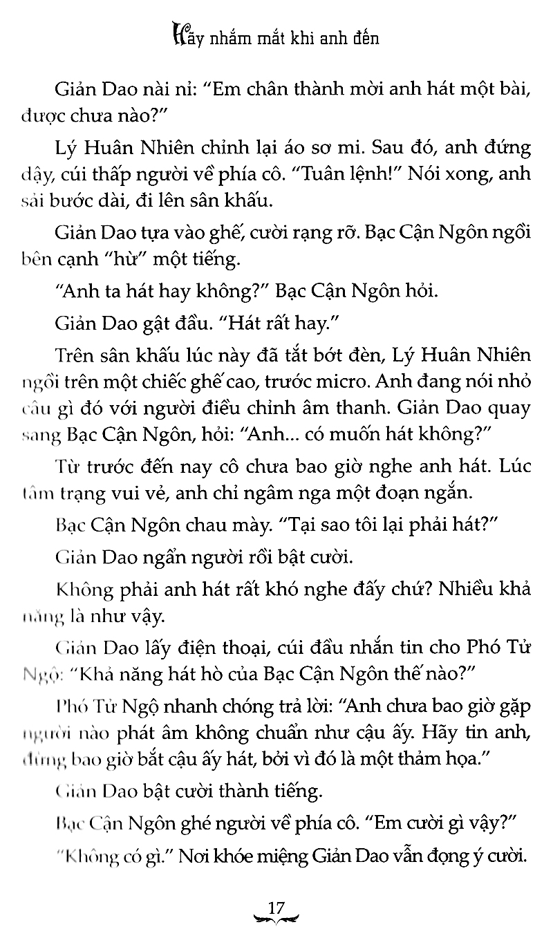 bộ hãy nhắm mắt khi anh đến 2 (tái bản 2019) - Ảnh 15