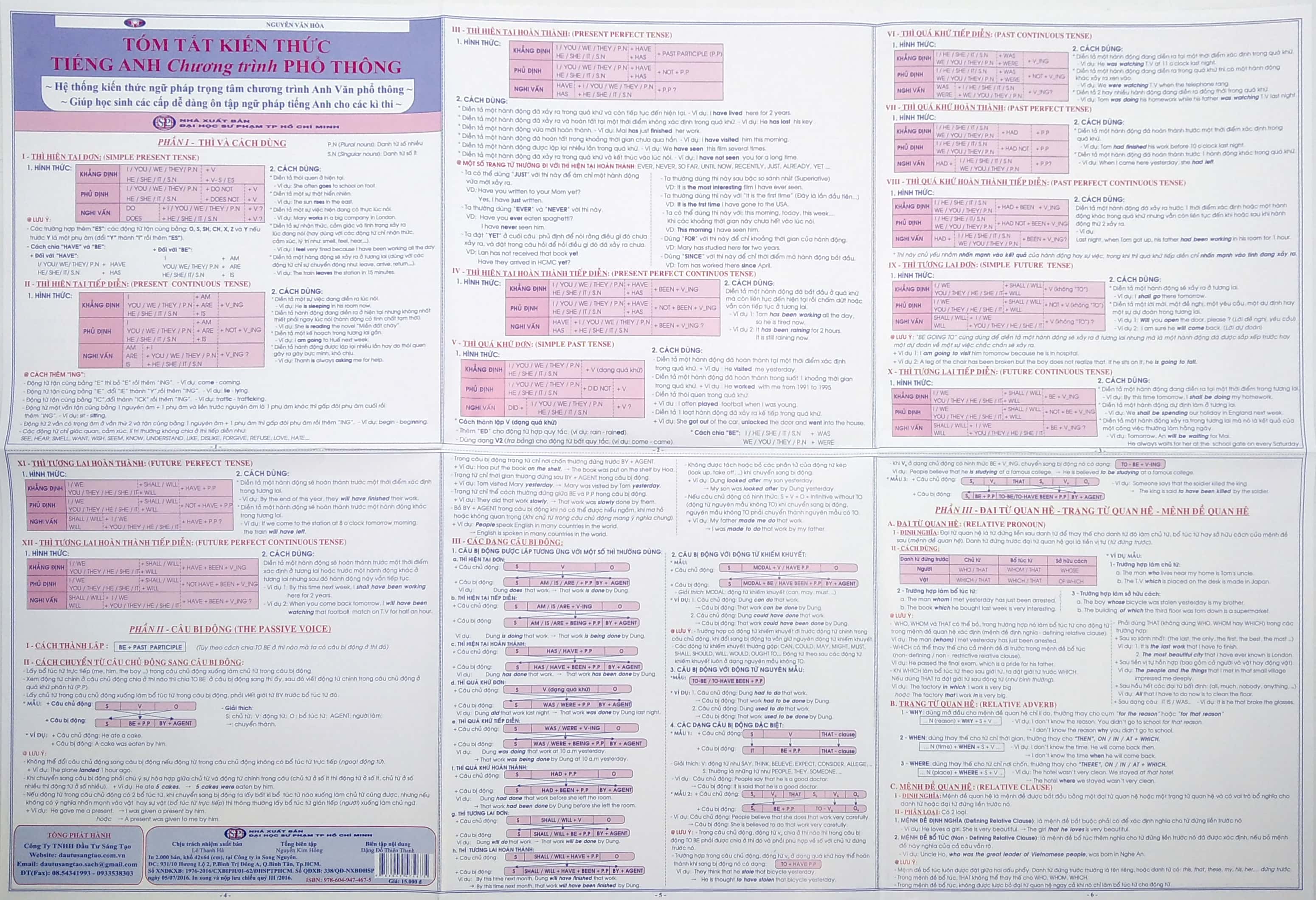 bộ hệ thống kiến thức toán - lí - hóa - tiếng anh thcs (bộ 6 sản phẩm) - Ảnh 8