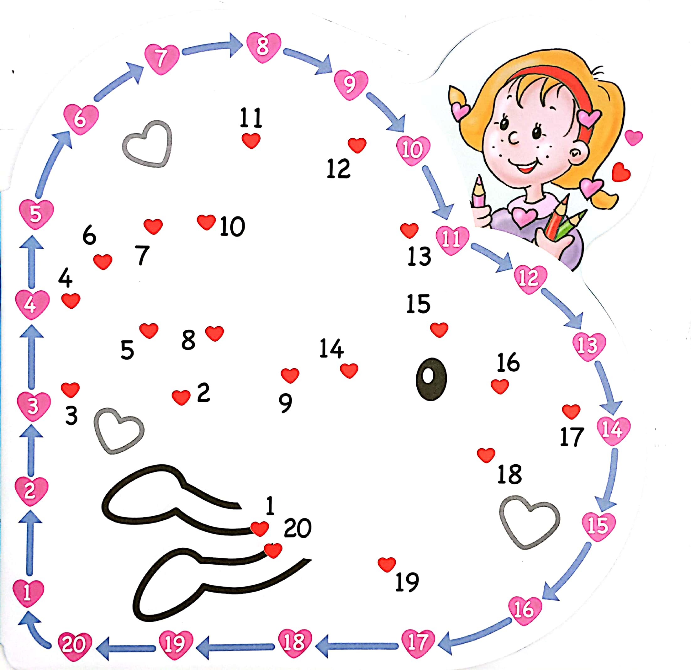 Bộ Heart To Heart - Nối Số Và Tô Màu - Tập 3 (Tái Bản 2025) - Ảnh 2