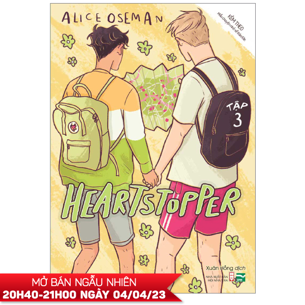 bộ heartstopper - tập 3 - bản đặc biệt - tặng kèm card mỹ thuật + bookmark
