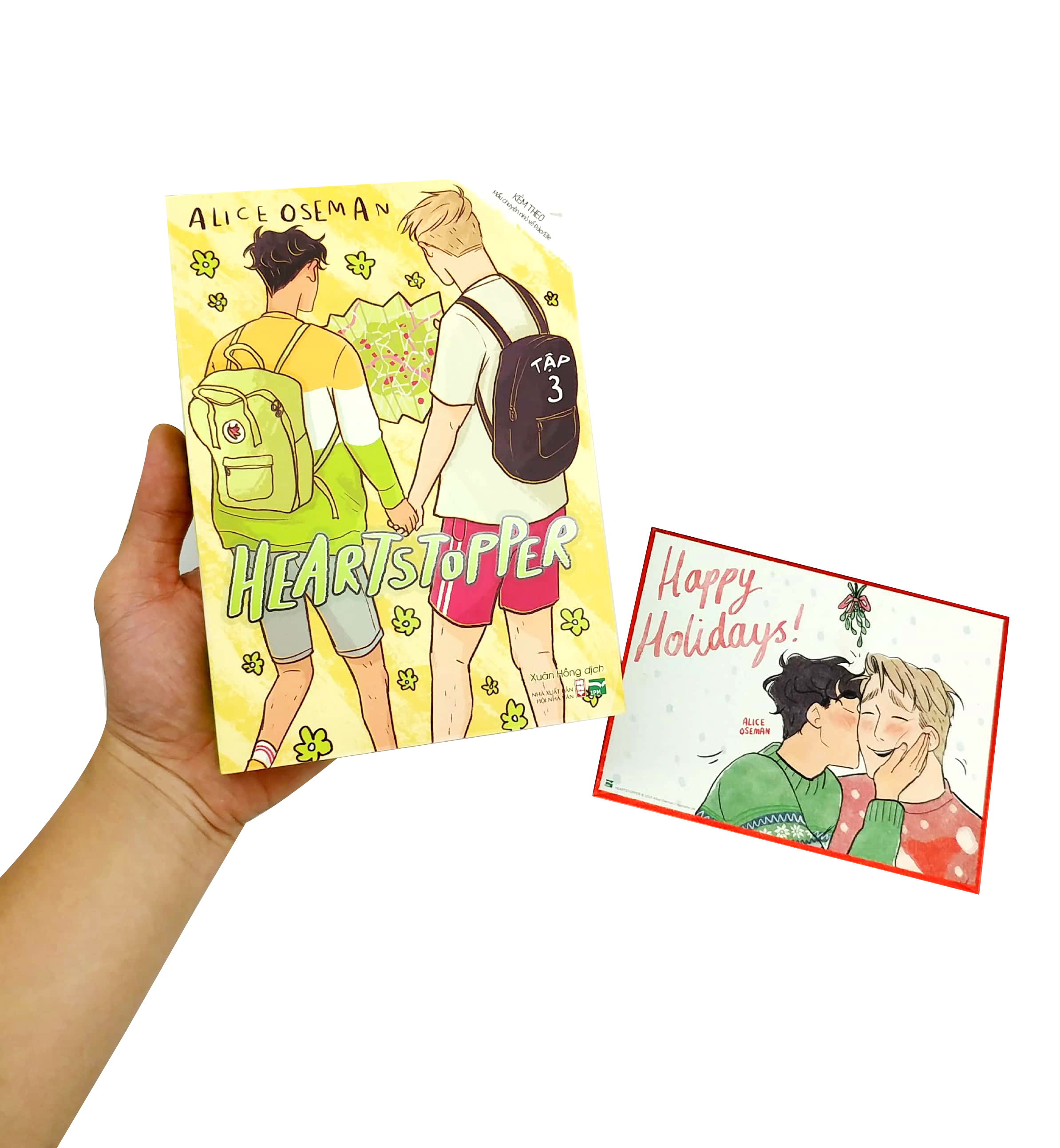 bộ heartstopper - tập 3 - bản đặc biệt - tặng kèm card mỹ thuật + bookmark - Ảnh 7