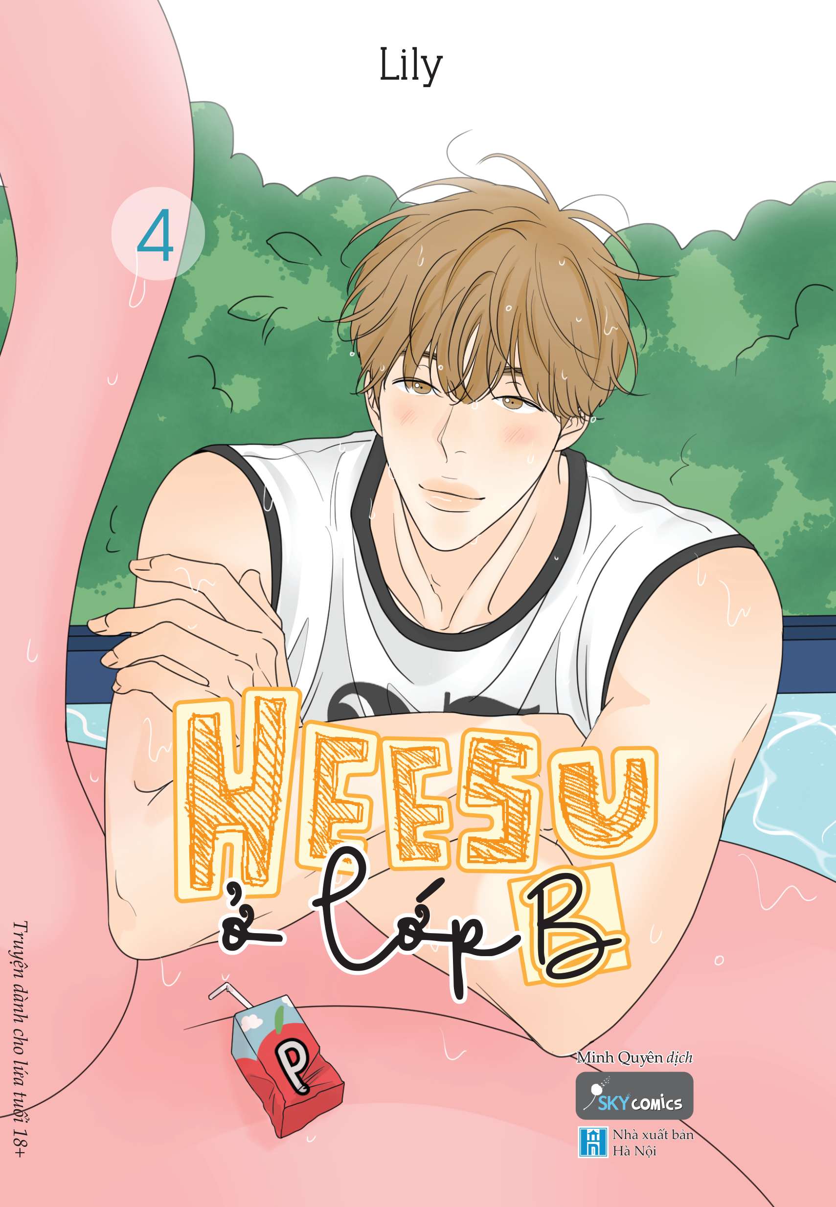 bộ heesu ở lớp b - tập 4 - tặng kèm bookmark bế hình bồi cứng + postcard bồi cứng - Ảnh 3