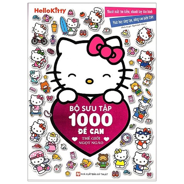 Bộ Hello Kitty - Bộ Sưu Tập 1000 Đề Can - Thế Giới Ngọt Ngào